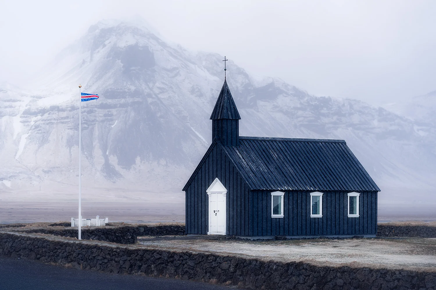 Iglesia negra de Búðir, Islandia